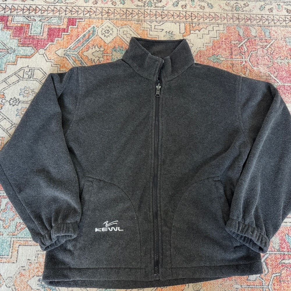 Kids Gray Fleece Jacket